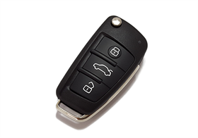Fjernbetjent bilnøgle 3 knapper til Audi A4